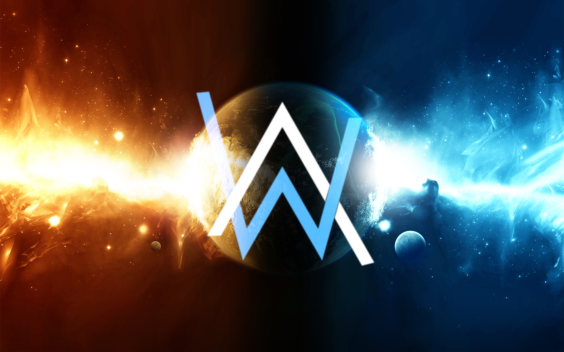Alan Walker's logo using javascript - YouTube