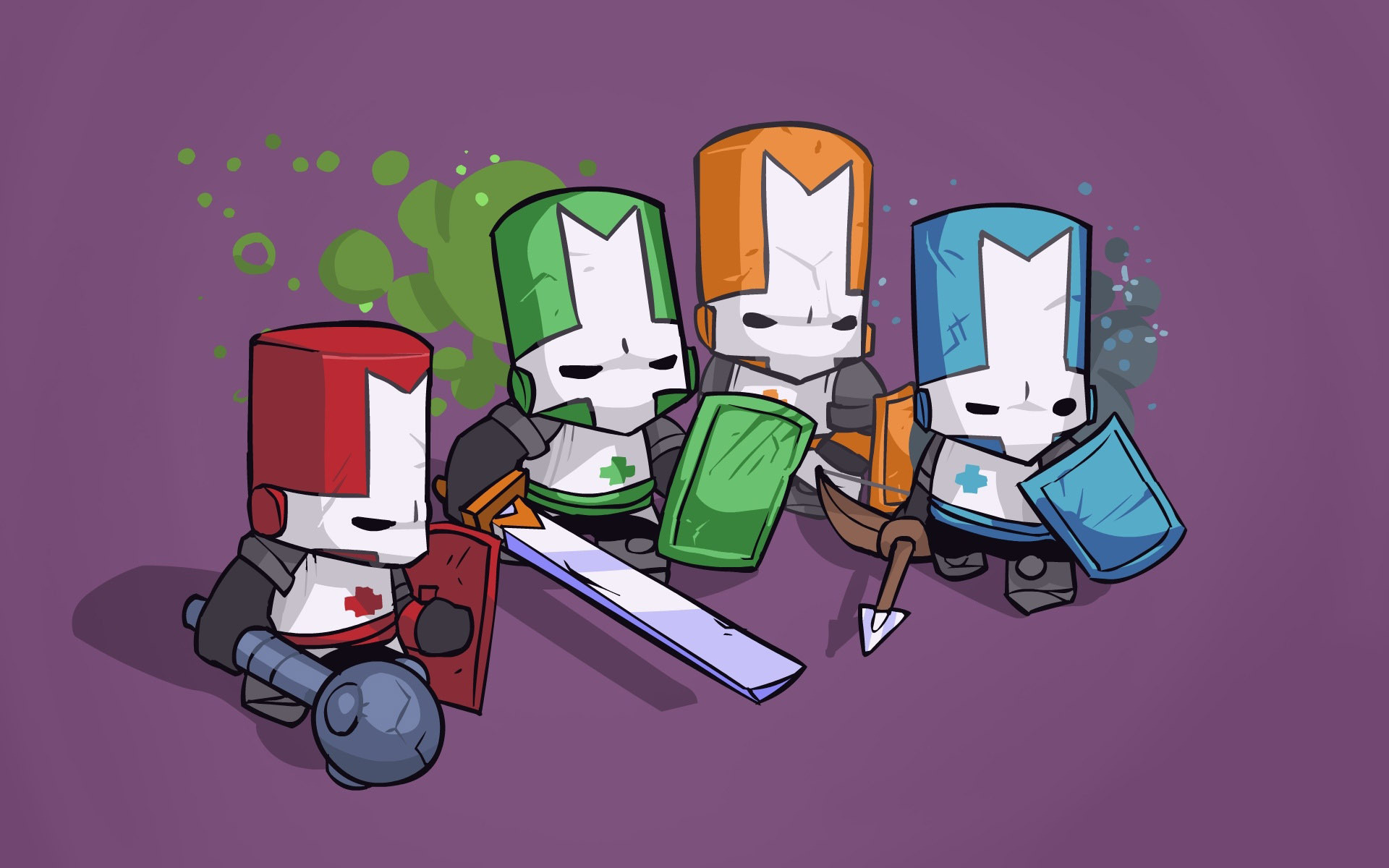 Castle Crashers color by Widalgo on DeviantArt