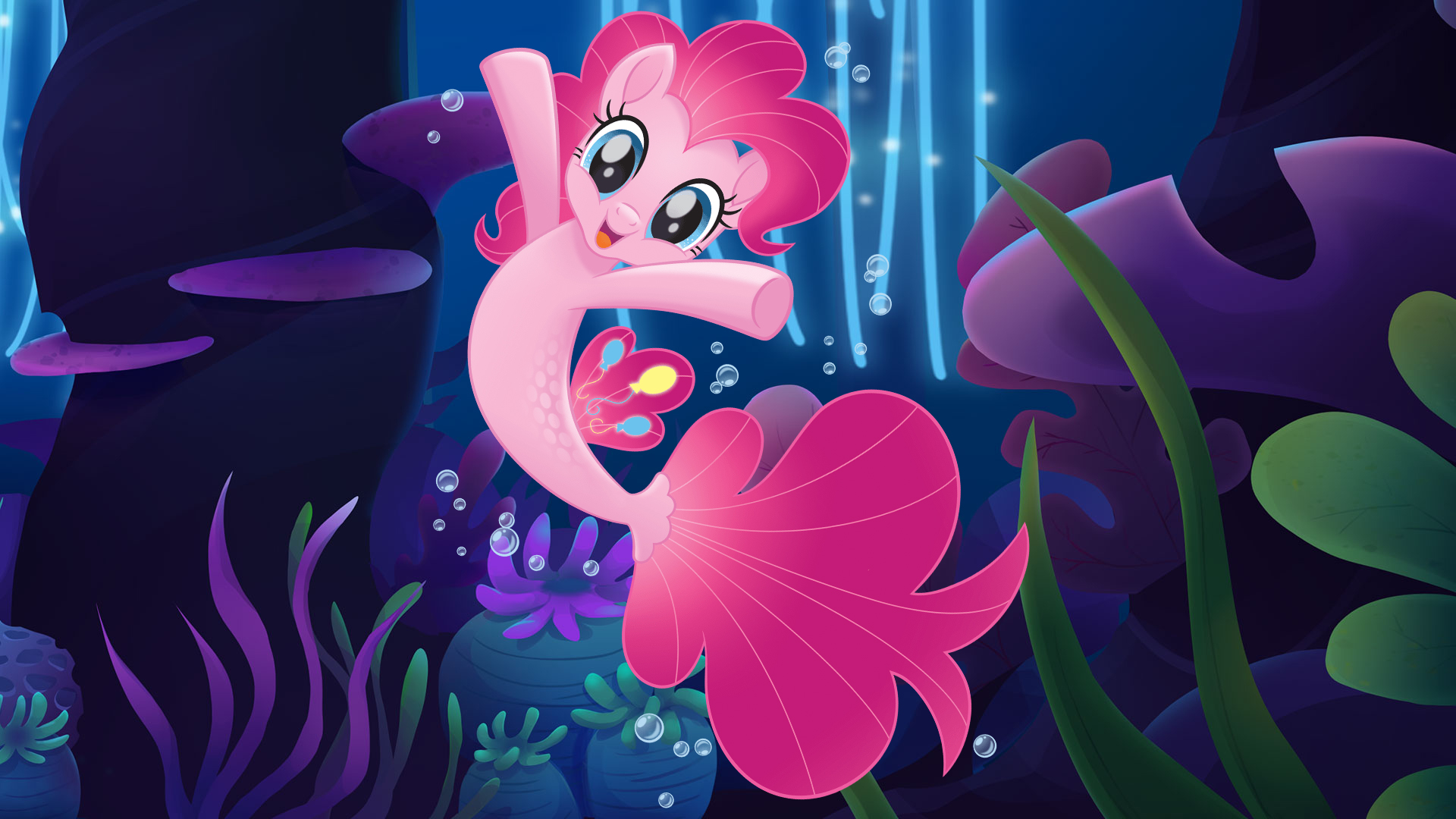 Pinkie Pie - Rainbowfied from Group Shot by CaliAzian on