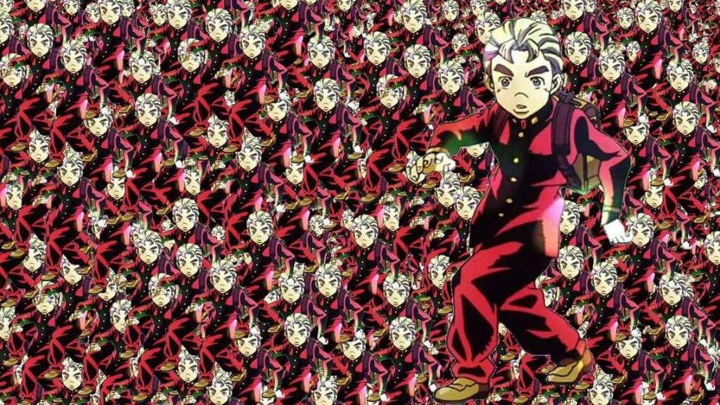 Customize jojo but mostly memes and koichi pose