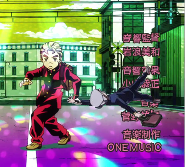 Customize jojo but mostly memes and koichi pose