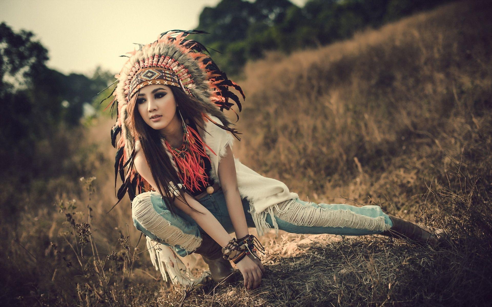 Customize Native American Girl