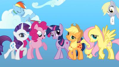 Mane 6 + Derpy