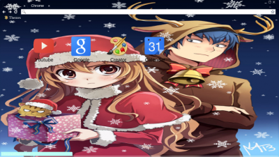 toradora! christmas theme