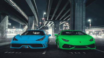 Ferrari 458 & Lamborghini Huracan