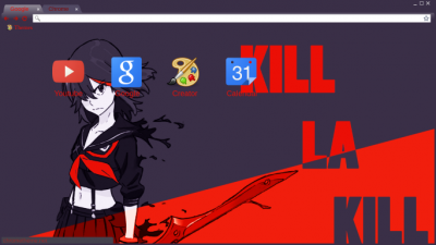 KILL LA KILL Black and Red