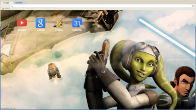 Star Wars Rebels - Hera, Kanan et Chopper - Screen 17,5 pouces