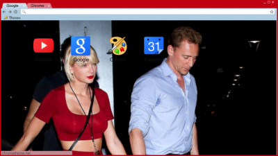 Taylor Swift and Tom Hiddleston