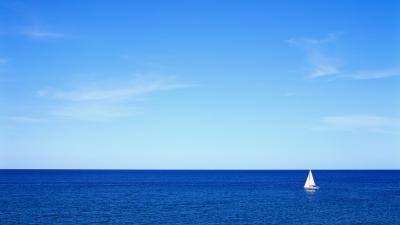 Sailboat in the Ocean