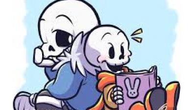 Baby Sans and Papyrus