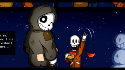 Lil Papyrus and Sans