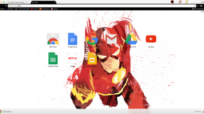 Flash Splatter Theme