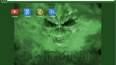 Green Iron Maiden Theme 