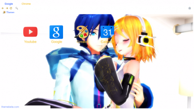 Vocaloid kaito nii & Rin by Meltaisu