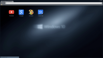 Windows 10 (dark theme)