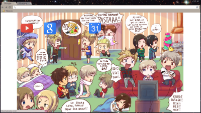 Hetalia Sleepover Background