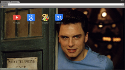 Doctor Who - Jack Harkness in the TARDIS