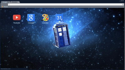 Doctor Who - TARDIS in the stars