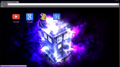 Doctor Who - Glowing TARDIS