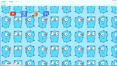 Golang  Chrome Theme