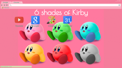 The 6 shades of Kirby