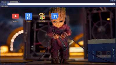 Baby Groot & Starlord's Walkman - GotG2 Theme