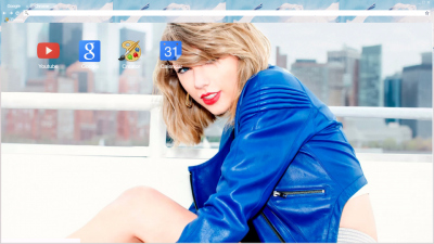 Taylor Swift 1989 Chrome Theme