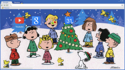 Merry Christmas Peanuts Gang