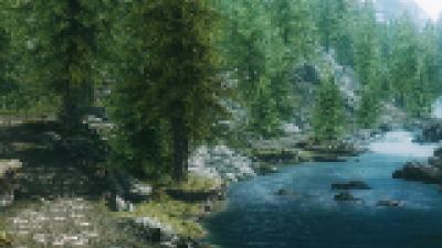 Pixelated~Skyrim Scene