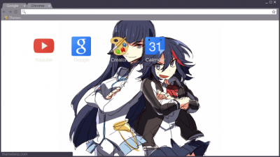 KIll la Kill-Ryuko Matoi and Satsuki Kiryuin