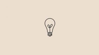 Lightbulb Minimalist