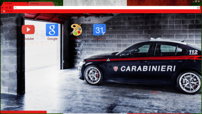 Alfa romeo giulia QV Carabinieri