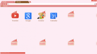 Minimalist Cake Theme