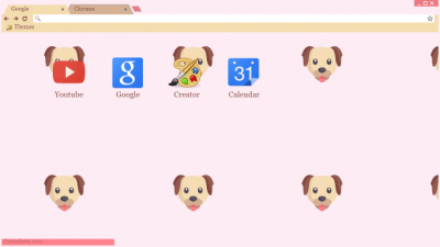 Minimalist Kawaii Puppy Theme