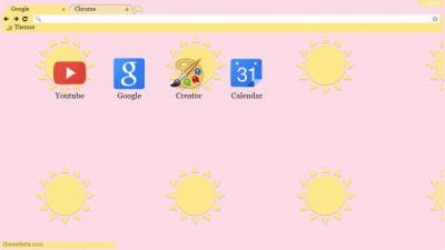 Minimalist Sun Theme