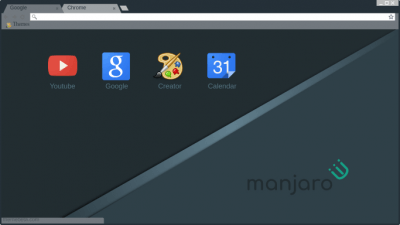 Manjaro i3 Linux Theme Light