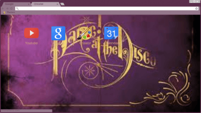 panic! at the disco steampunk lettering wallpaper 