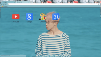 Jimin - Spring Day - BTS Chrome Theme