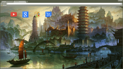 Fantasy Chinese Pagodas