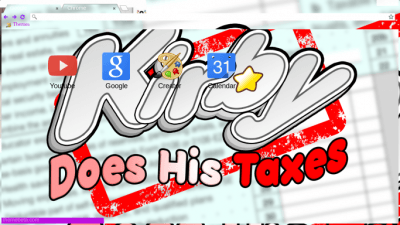 Kirby Does His Taxes