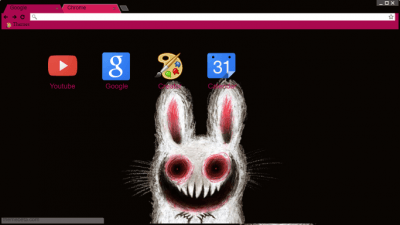 demonized bunny (raspberry)