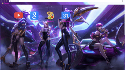 K/DA Akali, Ahri, Kai'Sa, Evelynn