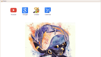 Umbreon and Espeon galaxy yin and Yang