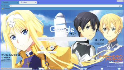 Sword Art Online Alicization (Kirito, Eugeo, Alice)