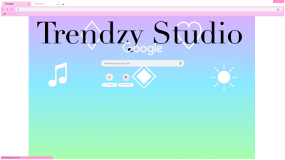 Trendzy Studio Gradient Theme