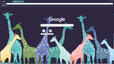 Abstract Giraffes 