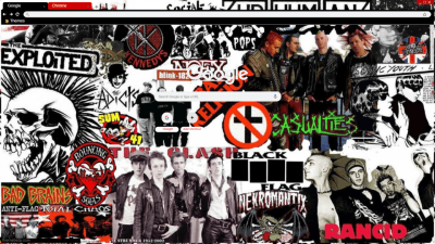 Punk Band Collage