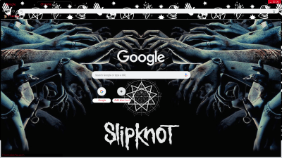 Step Inside, See the Devil In I! - Slipknot Chrome Theme!