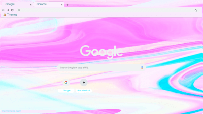 Pink/Blue Abstract Marble