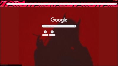 Aesthetic Red Devil Theme